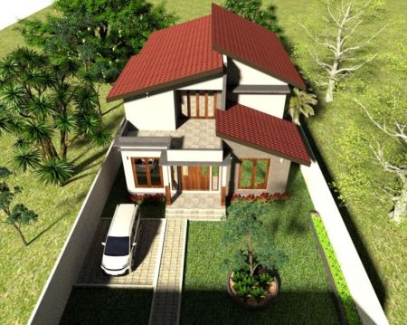 Exterior - Kottawa - Kudamaduwa South, Siddamulla 02 Storied House (Incomplete House) on 14.6 Perches of Land for Sale