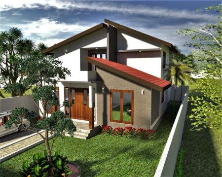 Exterior - Kottawa - Kudamaduwa South, Siddamulla 02 Storied House (Incomplete House) on 14.6 Perches of Land for Sale