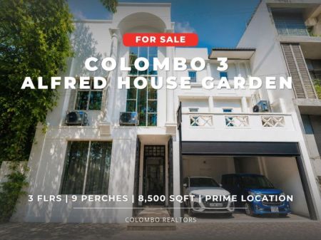 Exterior - Colombo 3 House – Alfred House Gardens 8500 sqft House / Building on 9.01 perch Land for SALE - Colpetty