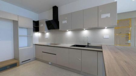 Kitchen - 606 The Address - 03 Bedroom Semi Furnished Apartment for Rent in Colombo 03 (A4424)-RENTED