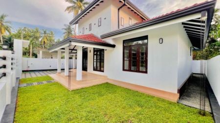 Exterior - Newly Latest Built Luxury Single Story House Sale In Negombo 