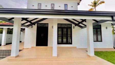 Exterior - Newly Latest Built Luxury Single Story House Sale In Negombo 