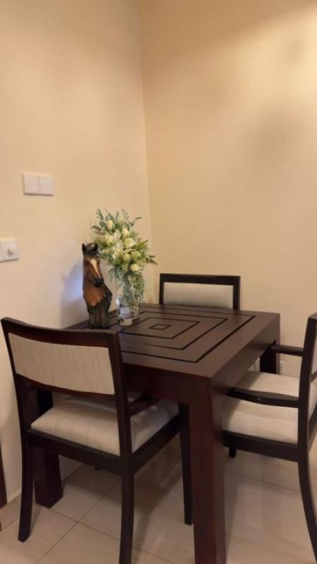 Dining room - Fully Furnished Marine city Apartment for Rent in Dehiwala - EA395