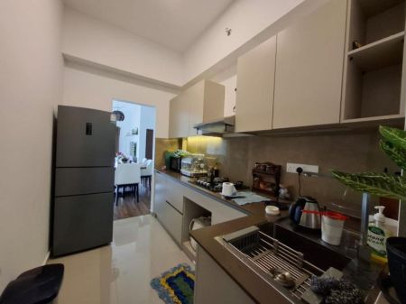 Kitchen - Canterbury Golf - Furnished 2BR Apartment for Sale in Piliyandala - EA688