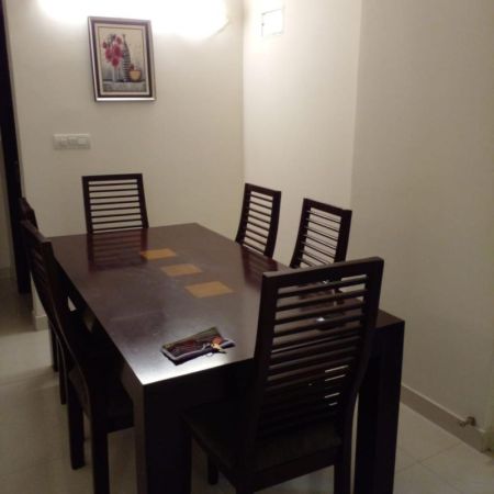 Dining room - 3 Bedroom furnished Iconic Apartment for sale in Rajagiriya at LKR 75 Million