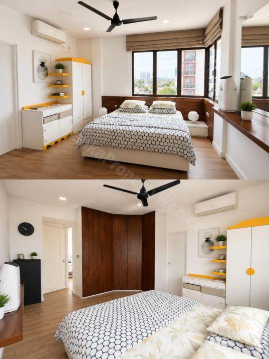 Master Bedroom - Apartment for sale in Colombo 5
