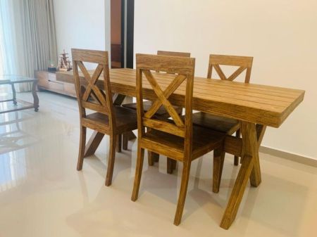 Dining room - Elixia 3C's resort apartments-Chandrika Kumarathunga mawatha Malabe