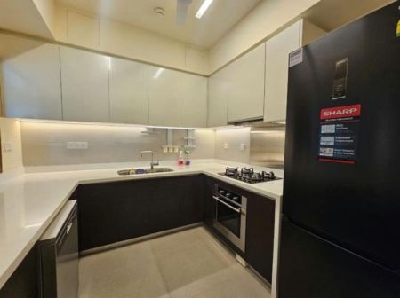 Kitchen - Cinnamon Life - 02 Bedroom Unfurnished Apartment for Sale in Colombo 02 (A5197)
