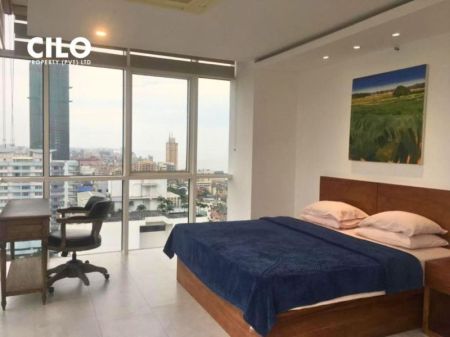 Bedroom - Platinum one 3 bedrooms furnished apartment rent - Colombo 3 