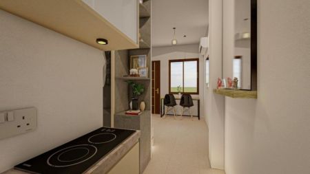 Kitchen - Fully Furnished Studio Apartments for Rent – Ideal for 2 Persons ( 12 units available ) 