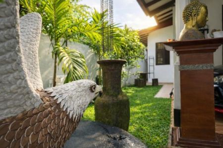 Exterior - Single Story Beautiful House for Sale in Madagama, Bandaragama - EH402
