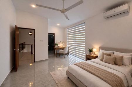 Bedroom - Brand New Modern House For Sale in Lake Road, Pelawatta  - EH405