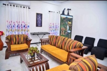 Living Room - (BAR74) Apartment for Rent in Niwandama, Ja Ela