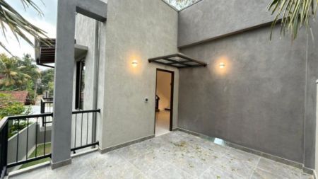 Exterior - (DH1158) Modern Two Storey House with Rooftop for Sale in Homagama