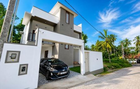 Exterior - (DH1159) Brand New Modern Two Storey House for Sale in Kottawa