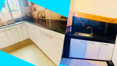 Kitchen - (DH142) 5BR Two Storey Eco Bricks House for Sale in Godagama