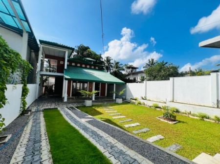 Exterior - (DH142) 5BR Two Storey Eco Bricks House for Sale in Godagama