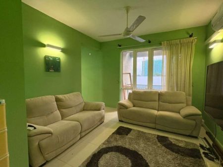 Living Room - Prime/Edmonton road/furnished/02beds/for rent in Colombo-05. 