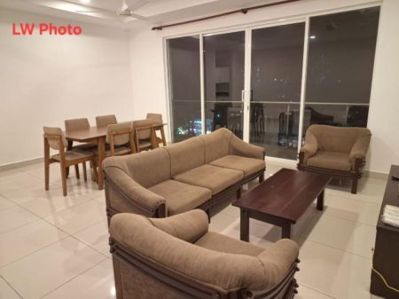 Living Room - Flemington/furnished/03beds/for rent in Rajagiriya. 