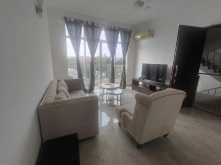 Living Room -  Legends Tower - 03 Bedroom Furnished Apartment for Rent in Colombo 07 (A3402)