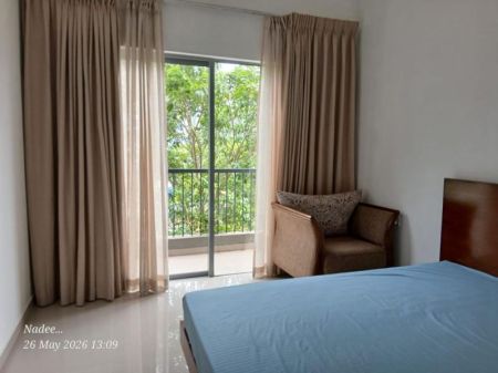 Bedroom - Fully Furnished Apartment for Long Term Rent – Elixia 3C’s Resort Apartments, Malabe (LKR 150,000 Per Month)