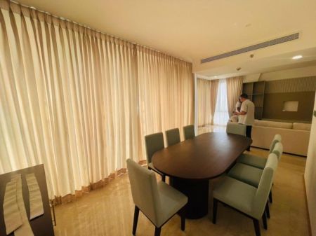 Dining room - 04 BHK Furnished Apartment for Rent in Altair Colombo 02  - PDA23