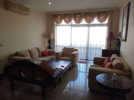 Living Room - Apartment for Rent - Hyde Park Residencies - Colombo 02 | LKR 275,000