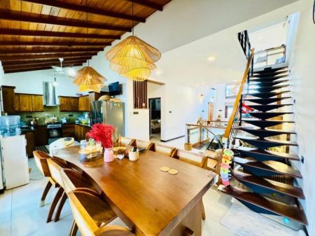 Dining room - (SE1681)🏡✨ Luxury 3-Storey House with Basement & Pool – Kotte, Abuldeniya Junction, Thalapathpitiya 🌟