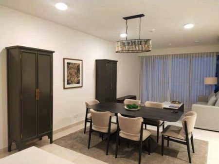 Dining room - CCC - 02 Bedroom Furnished Apartment for Rent in Colombo 02 (A6119)