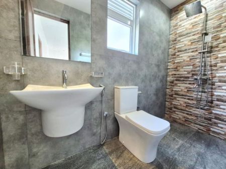 Bathroom - Brand new Super Luxury house with Swimming Pool for sale in  Piliyandala 