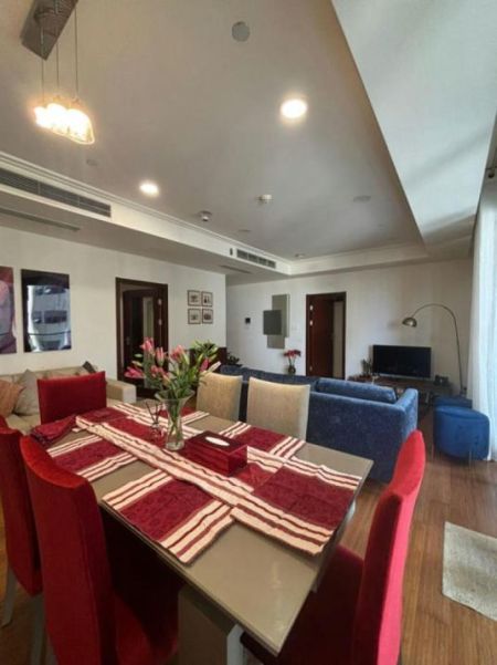Dining room - Astoria - 03 Bedroom Furnished Apartment for Rent in Colombo 03 (A5941)