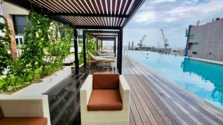 Exterior - Luxury 3 Bedroom Apartment for Rent – Marina Square, Colombo 15 | LKR 500,000 / Month (EM055VE)