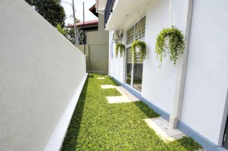 Exterior - Pelawatthe Lake Road Brand new modern house for sale 