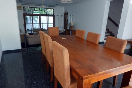Dining room - Spacious 4 Bedroom Semi Furnished House for Rent at Nugegoda | LKR 450,000 (EM002MK)