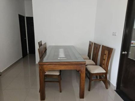 Dining room - (KA683) Furnished Luxury Apartment for Sale in Santorini Negombo