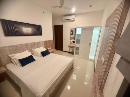 Bedroom - Fully Furnished Apartment for Rent at TRI-ZEN – Colombo 02
