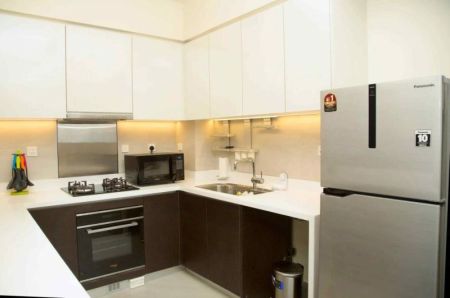 Kitchen - Apartment for Rent - Cinnamon Life - Colombo 02 | USD 2,500