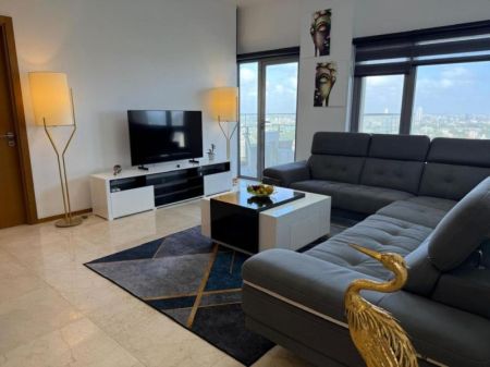Living Room - 2BR Apartment for Rent in Colombo 02 | USD 2,000 Per Month