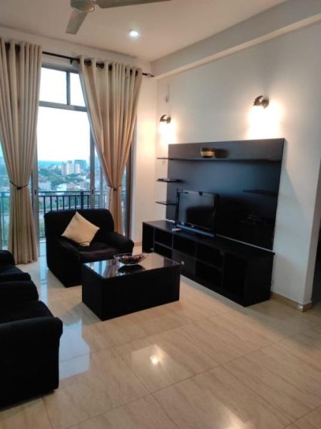 Living Room - 3 Bedroom Apartment for Sale - Dehiwela | LKR 48,000,000 (EM668)