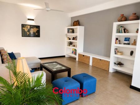 Living Room - Tangalle Villa - 185 Perch Lagoon Frontage Unique Property / Land for SALE - Rekawa West, Tangalle - Southern Province 
