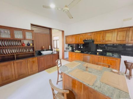 Kitchen - (DH548) Furnished Modern Two Storey House for Sale in Athurugiriya
