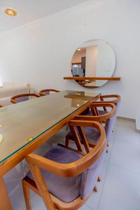 Dining room - Canterbury/Golf course view/4 Bedroom/Furnished/Apartment for rent in Piliyandala 