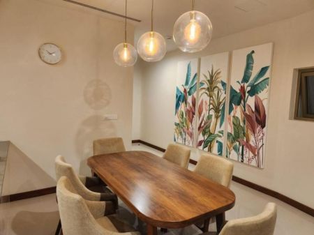 Dining room - The Grand/Furnished/3 Bedroom/Apartment for rent in Colombo 7
