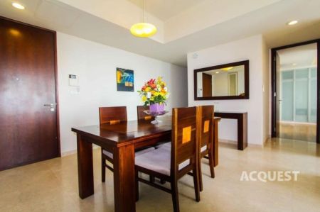 Dining room - The Grand/Furnished/3 Bedroom/Apartment for rent in Colombo 7