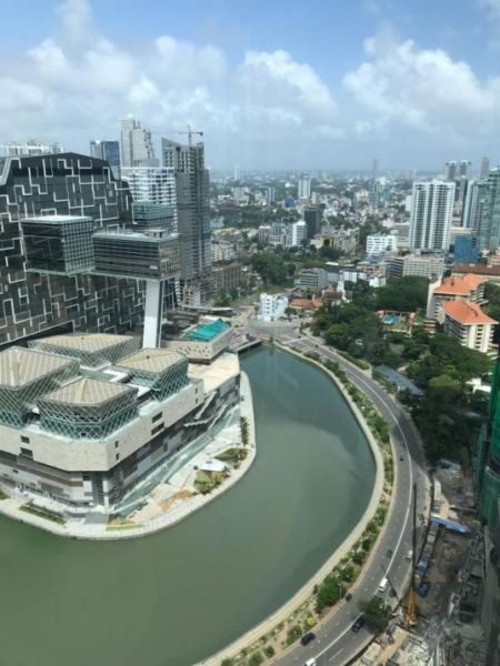 Exterior - One Galle Face/Furnished/3 beds/for rent in Colombo 2