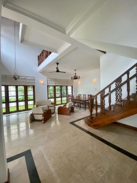 Living Room - Spacious - Furnished House for Rent in Jayanthipura, Battaramulla (LKR 650,000 Per Month)