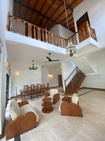 Living Room - Spacious - Furnished House for Rent in Jayanthipura, Battaramulla (LKR 650,000 Per Month)