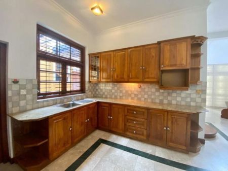 Kitchen - Spacious - Furnished House for Rent in Jayanthipura, Battaramulla (LKR 650,000 Per Month)