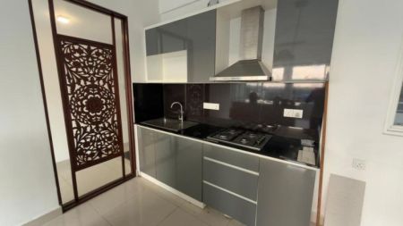 Kitchen - (DAR1163) Modern Apartment for Rent in Luxu Highway Kottawa