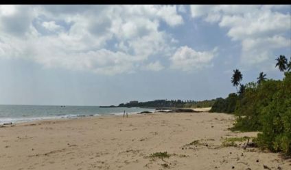 Beachfront land